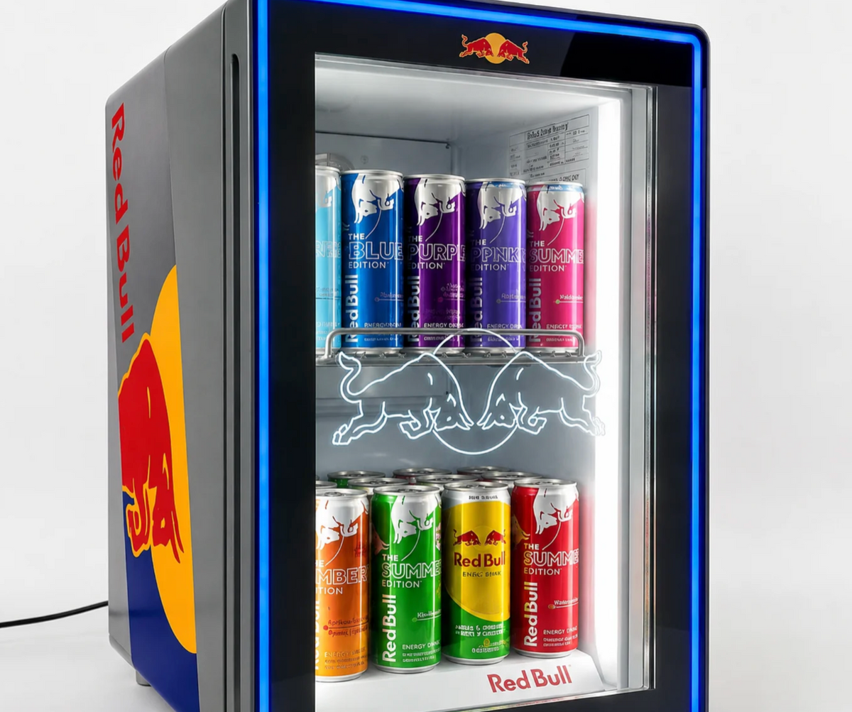 Frigo Red BuII + 24 Canettes OFFERTES